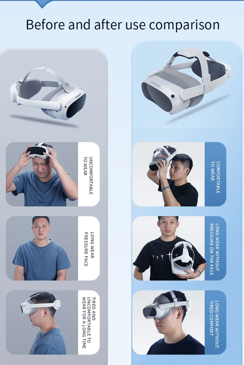Hibloks Head Strap  4 Pro VR accessories Comfort Adjustable Head Straps Decompre