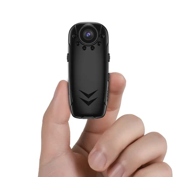 미니 HD 액션 카메라 휴대용 바디 캠, 1080P 적외선 야간 투시경, 음성 비디오 녹화, 스포츠 DV 클립, 소형 캠코더 경찰