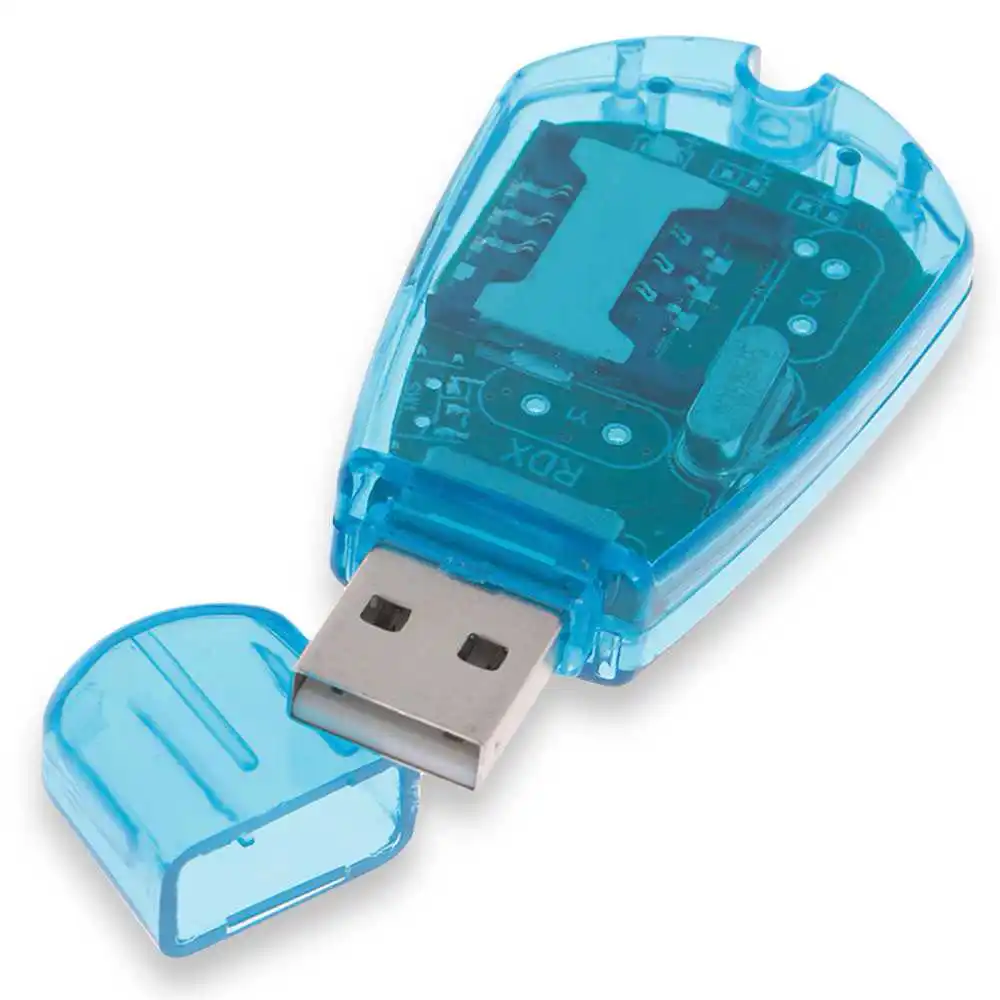 USB 2 0 мобильный телефон Стандартный SIM кардридер копия Cloner писатель SMS |