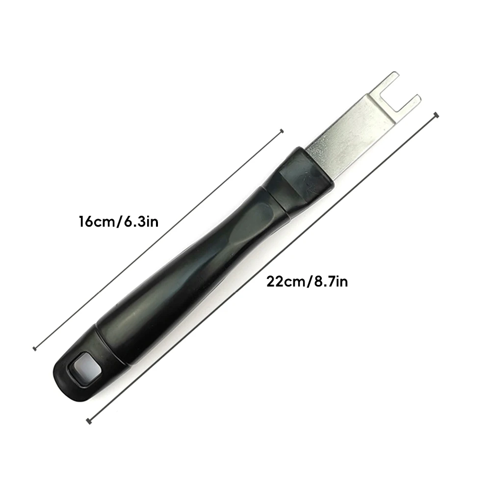 Barbecue Tool Stainless Steel Cooking Clamp Charcoal Grid Lifter Crowbar Bbq Food Flipper Durable Reusable Steak Clamps Kitchen