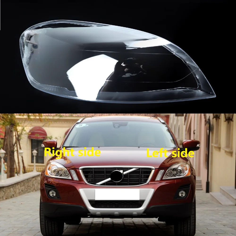 For Volvo XC60 2009 2010 2011 2012 2013 Headlight Shell Lamp Shade Transparent  Lens Cover Headlight Cover - AliExpress