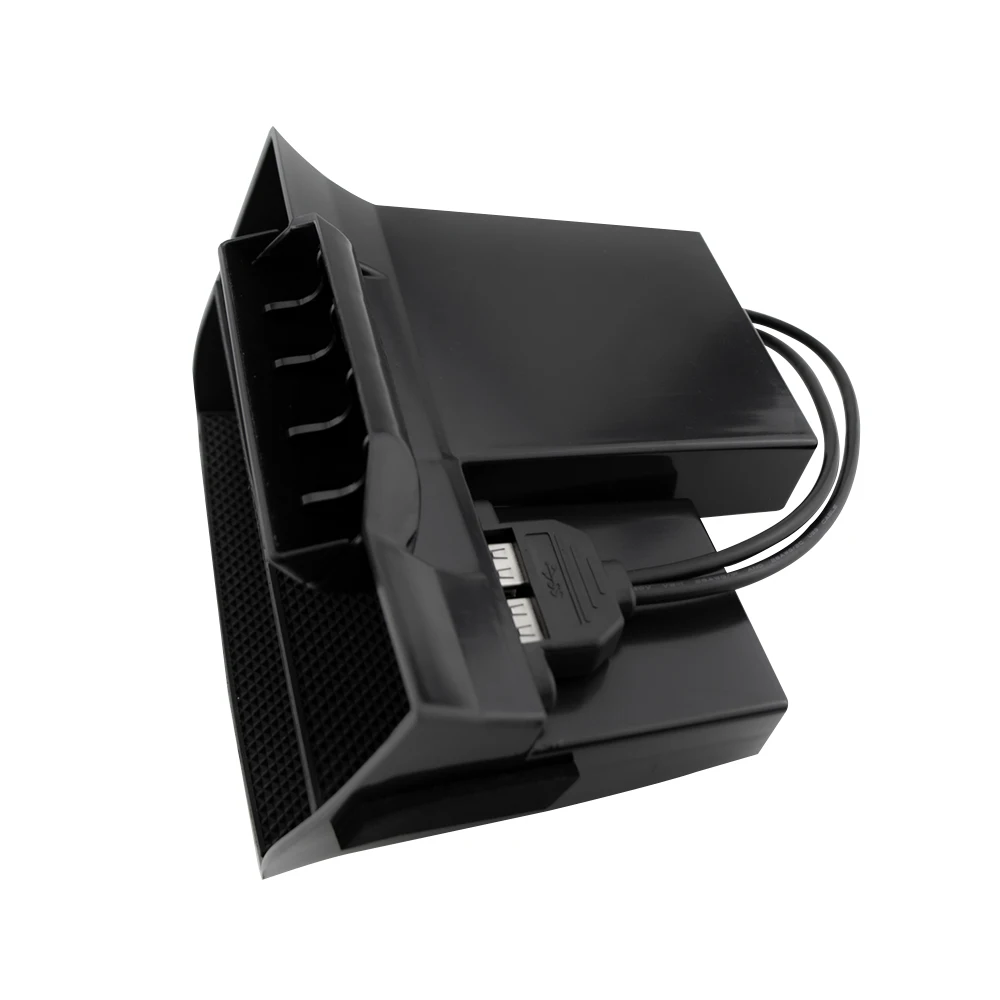 Organizador / Caja De Almacenamiento Para Consola Central De Honda Civic 2016-2020, Con Estilo Carbono | Geartronics