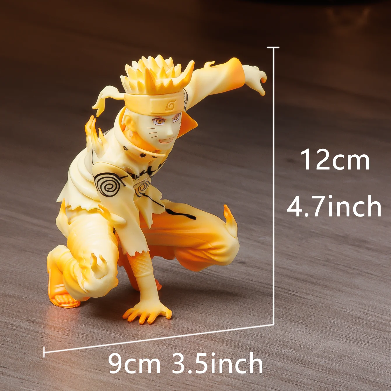 Naruto Uzumaki Anime Collectible Statue - Hot-Blooded Character Ornament and Unique Gift