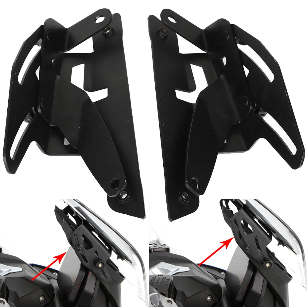 

For BMW C400X C 400X C400 X 2018 2019 2020 2021 2022 Motorbike Windshield Adjustable Bracket Deflector Glass Adjuster Windscreen