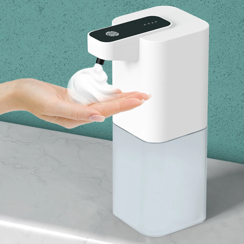

smart hand sanitizer foam washing battery P5 Automatic induction soap dispenser phone infrared induction alcohol spray disinfect