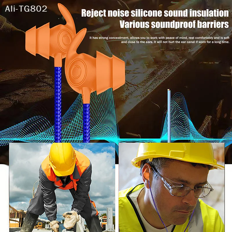 Industrial Noise Reduction Earphones for Enhanced Hearing Protection