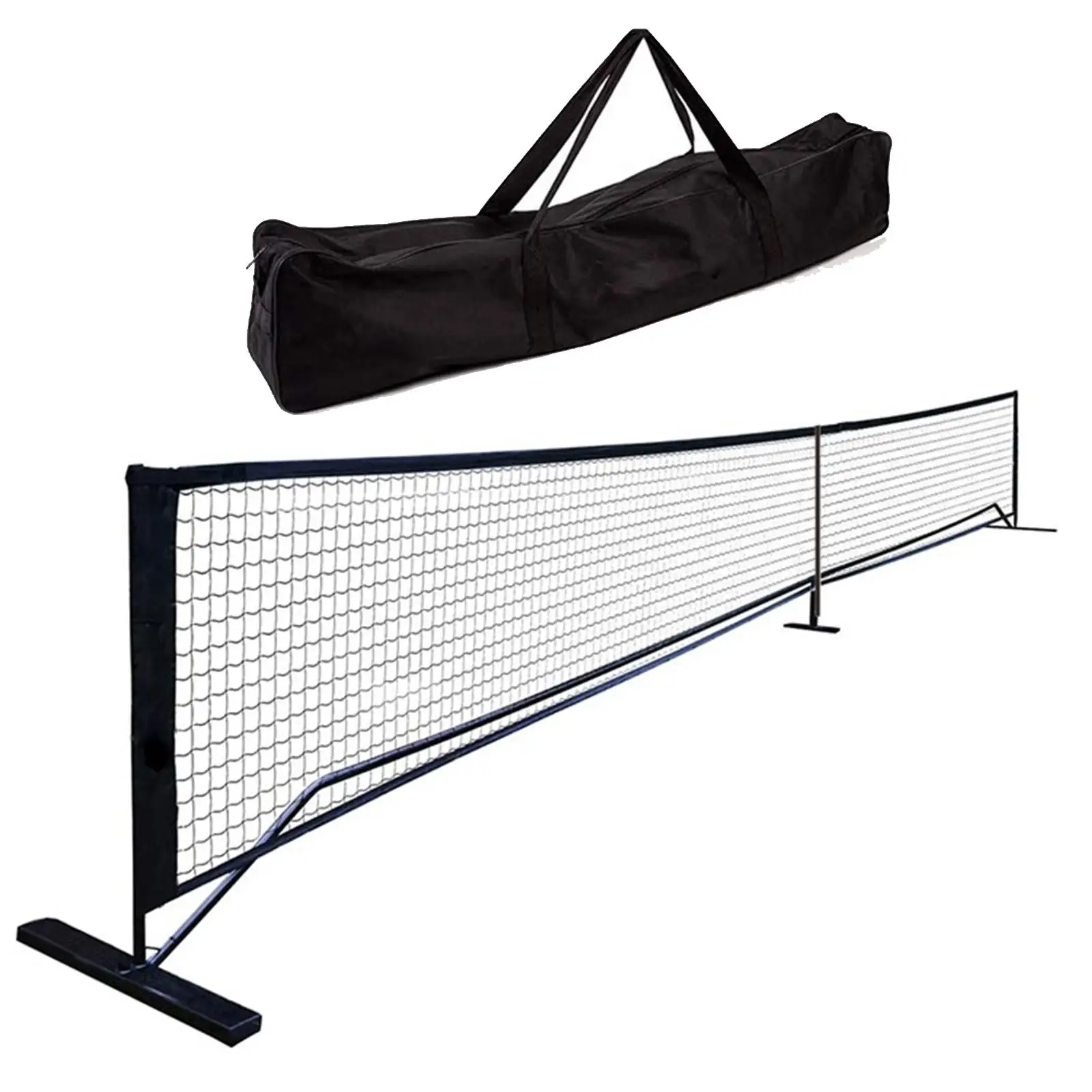 Pickleball Net System Beach Backyards Beginners with Carrying Bag Easy Setup