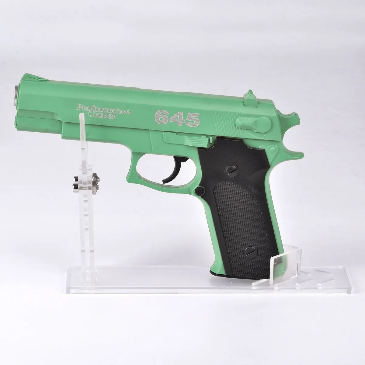 Speelgoed display acryl verdikte geweerrek verstelbare linker wiel Glock model opslag universele jongen_voghion.com