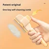 Pet Hair Remove Comb Self-cleaning Cat Slicker Brush Pet Waste Hair Comb For Cats Grooming Brushes Dog Combs Cat Accessories 3