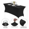 1Pc Spandex Table Cover for 6FT/4FT Table Universal Fitted Stretch Tablecloth for Party, Banquet, Wedding and Events 4
