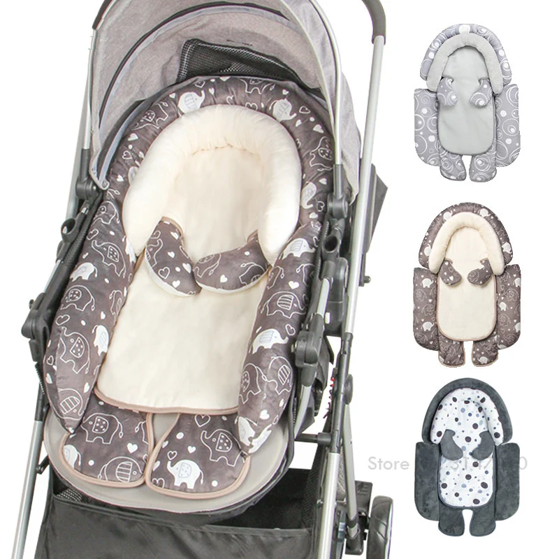 Baby Pram Pushchair Stroller Buggy Fleece Liner Pad Matress Cover 