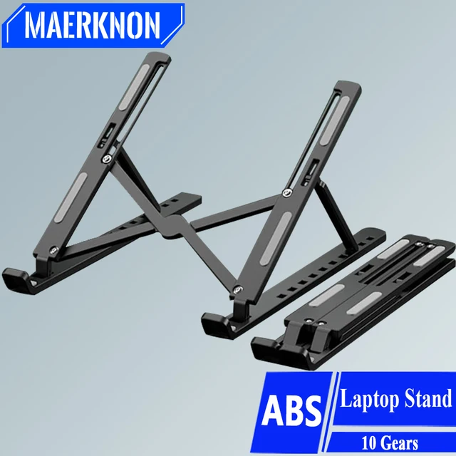 Foldable Laptop Stand Adjustable Portable Notebook Bracket Support Base ABS Holder For Macbook Air Pro Accessories Convenient 1