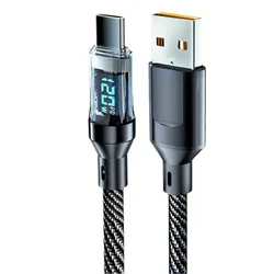 Ultra High - Speed 120W USB - C Charging Cable for Fast Charging and Data Transfer (USB A to Type - C)