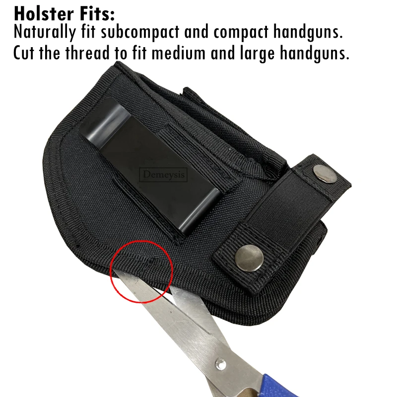 Concealed Carry Gun Holster Right or Left Hand For Glock 19 17 26 27 43 S&W M&P Shield 9/40 1911 Taurus PT111 G2 Sig Sauer Ruger pistol holster gun holster