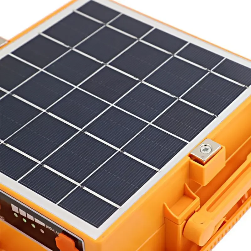 

Solar powered rechargeable portable LED floodlight super bright outdoor construction site lighting camping mobile spotlights