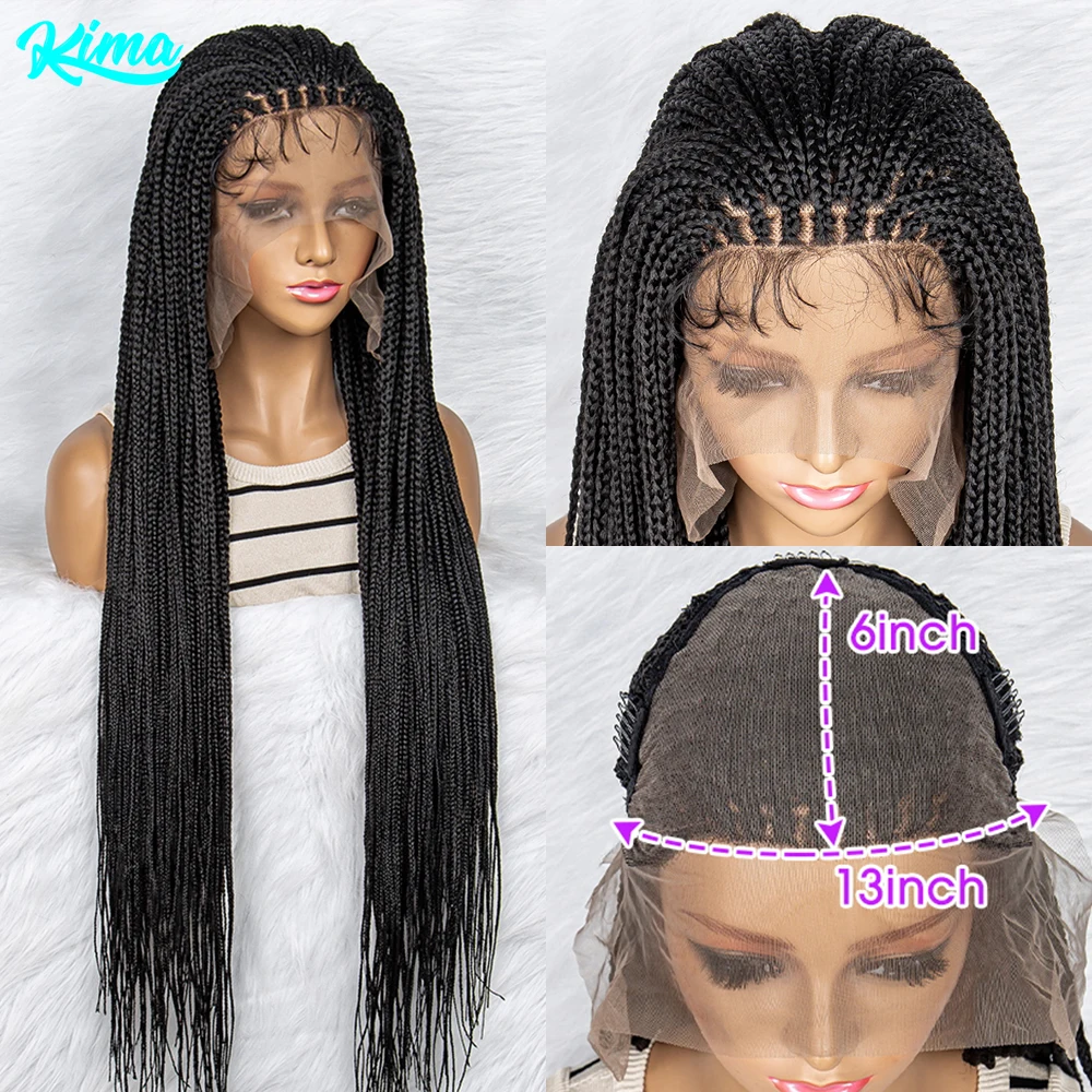Braid Wigs Black Women Lace Front Braided Hair Wig Women Knotless