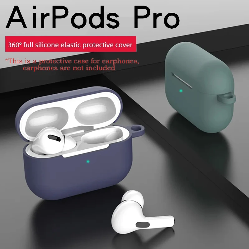 Custodia In Silicone Per Airpods Pro Custodia Airpods 2019 Bluetooth Wireless Per Apple Airpods Pro Custodia Cover Custodia Per Auricolari Scatola Di 