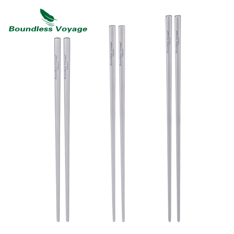 Titanium Camping Chopsticks 2