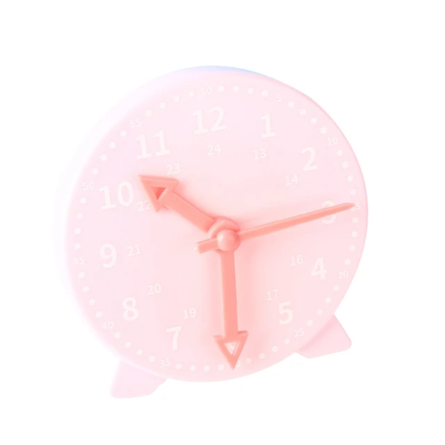 2022 Table Play Toy Planning Time Clock Math Training Supplies Plastic Clock Brain Training Portable Table Game Creative Gift 2