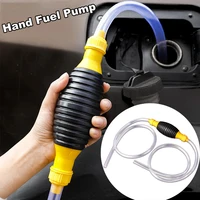 Universal Car Fuel Pump Hand Gas Oil Pump Manual Suction Pipe Pumping for Liquid Petrol Diesel Tuning Oil Fuel Transfer Pump