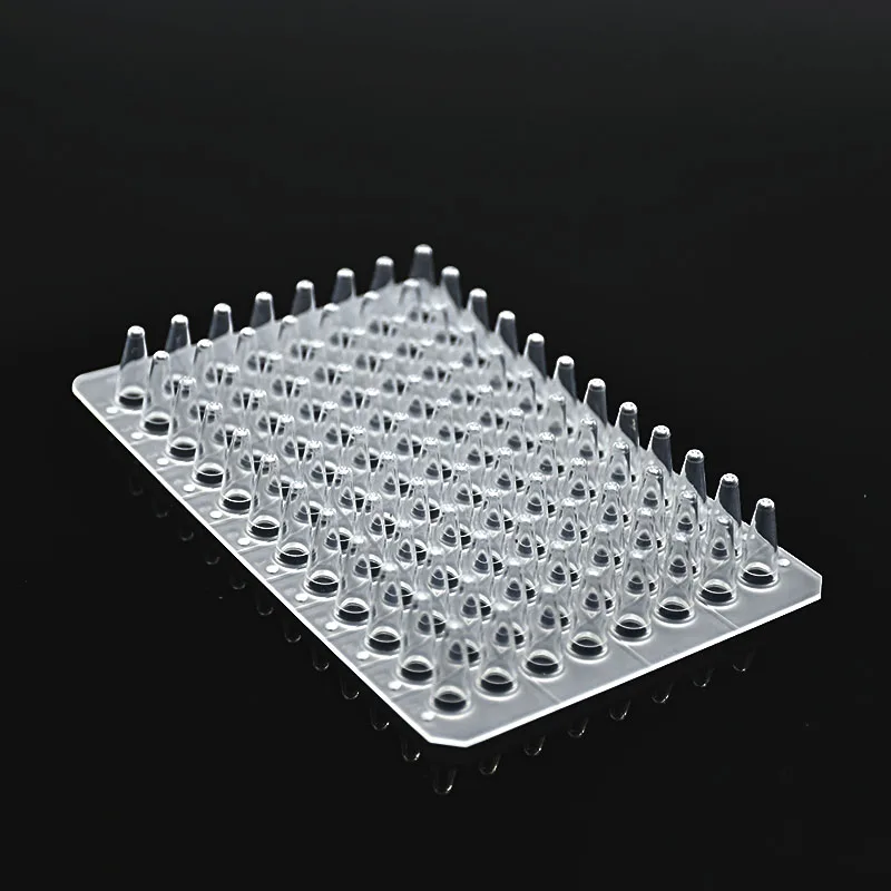 PCR Plate 96-well PCR Plate Silicone Seal Transparet Tubes 0.2ml Non-sterile Sioicone Buy Separately 10/PK
