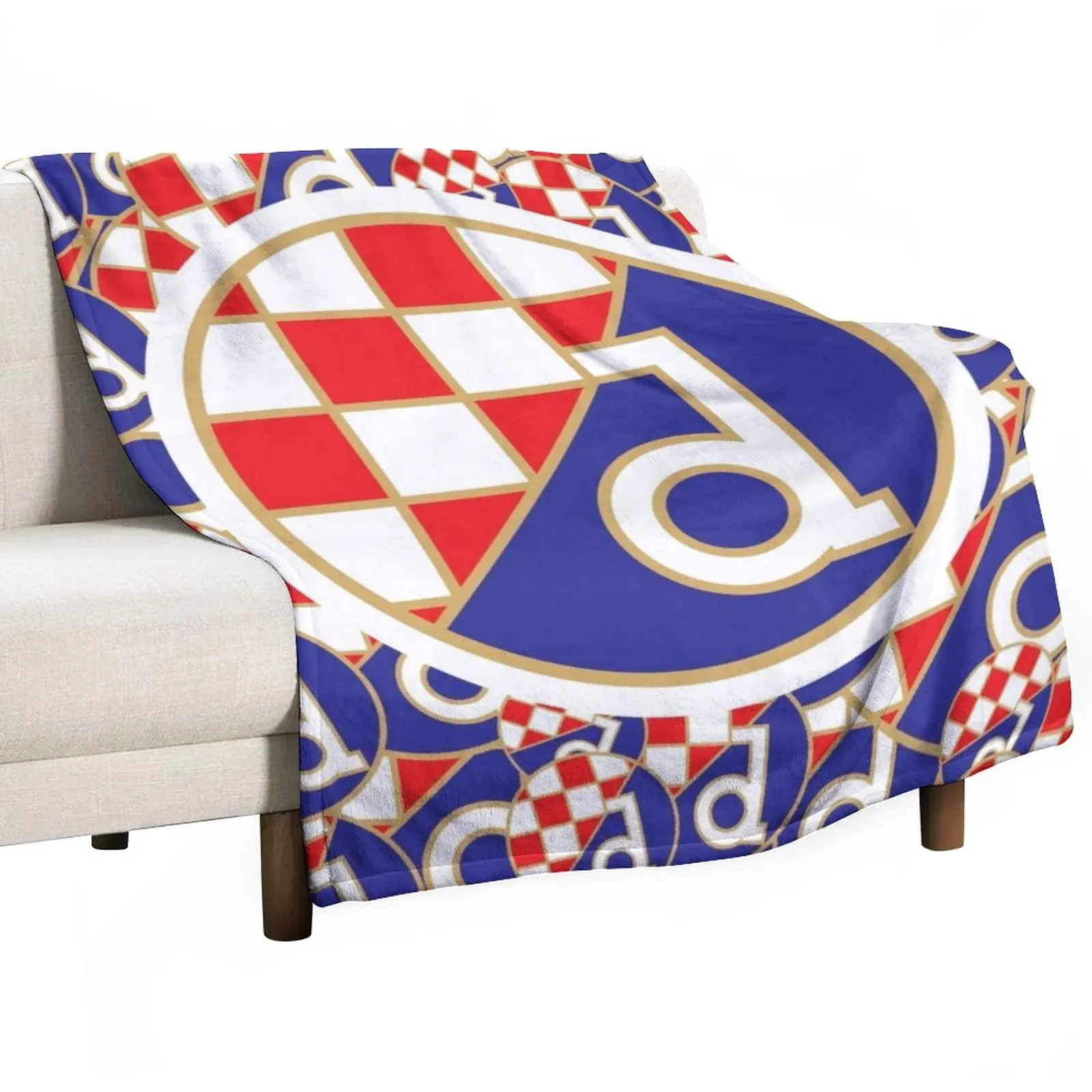 Dinamo Plumb Croate Football Da Maskimir Hrvatska Coperta Da Tiro Coperta Decorativa Per Divano Letto Coperta Alla Moda