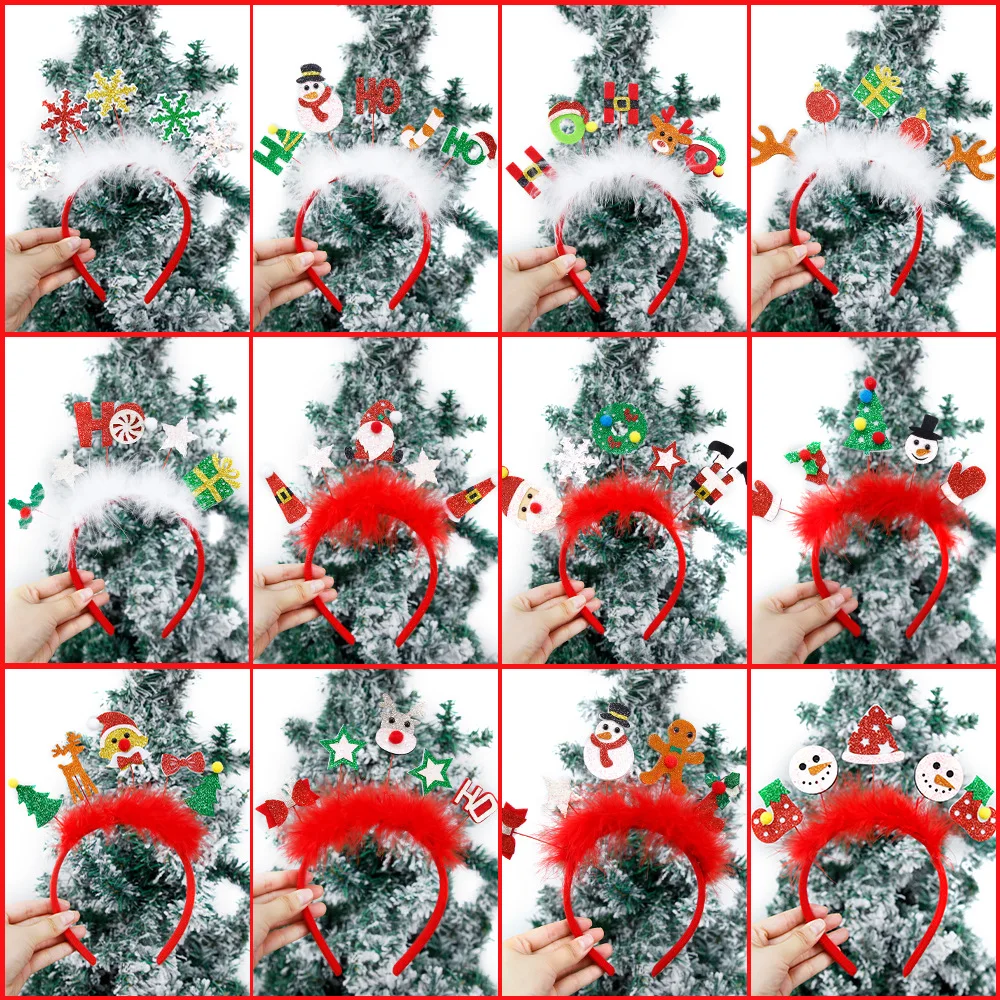 Christmas Headbands for Children,Christmas Party Decoration,Deer Antlers Headbands,Christmas Decorations ,Hair Accessories