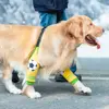 Cartoon Pet Recovery Sleeve Football/Star Pattern Soft Dog Elbow Brace Adjustable Elastic Strap Dog Front Legs Sleeve 4