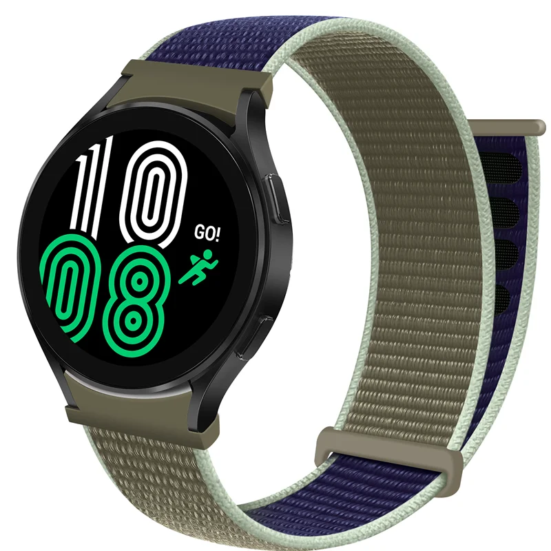 Seamless Nylon Loop Sport Band, 20mm Bracelet Strap