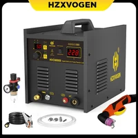 HZXVOGEN 50A Plasma Cutter With Built-in Air Compressor Inverter Welding Machine With Air Pump 220V HF Cutting Thickness HVC6000 1