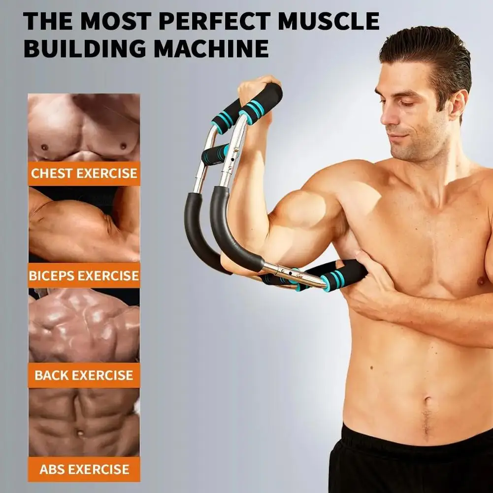 NEW Chest Workout Equipment Arm Trainer Adjustable Resistance Twisters Arm Exerciser Chest Expander Exerciser for Men