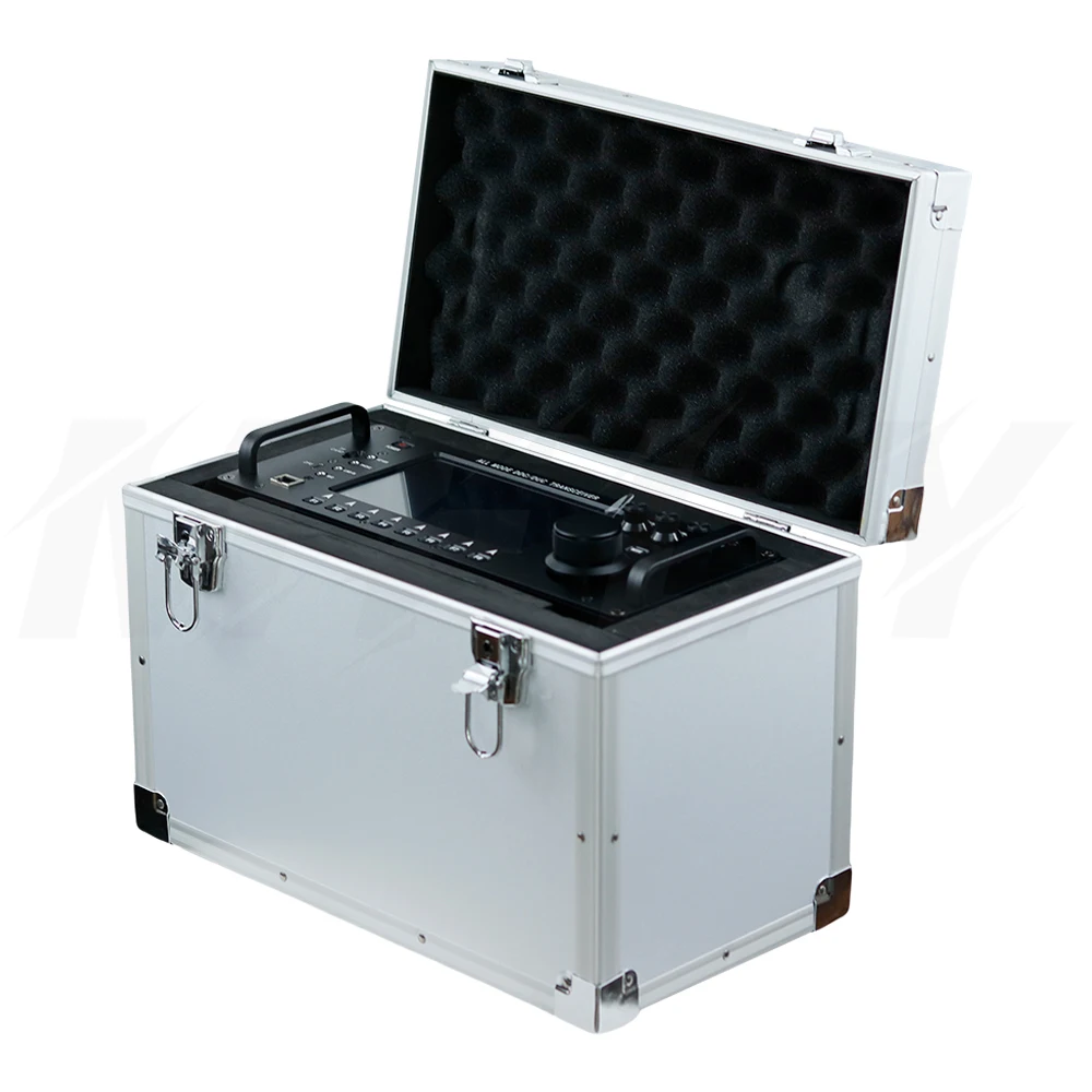 100W HF+UV All Mode DDC/DUC Transceiver Mobile Radio SDR Transceiver with 7" Tou