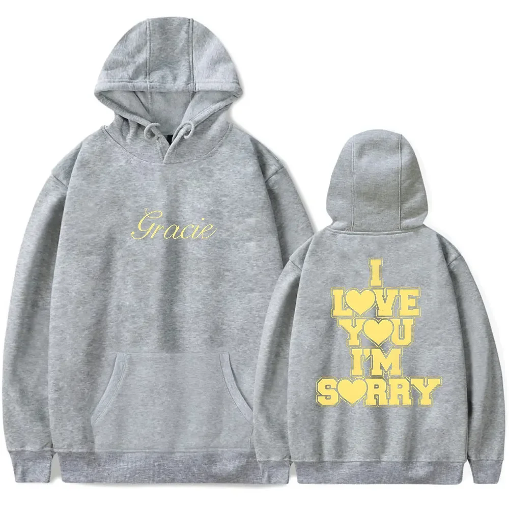Gracie Abrams I Love You I'm Sorry Hoodie Sweatshirt Unisex Long Sleeve Fashion Pullover Clothes  hoodies  promo  sweatshirt 5