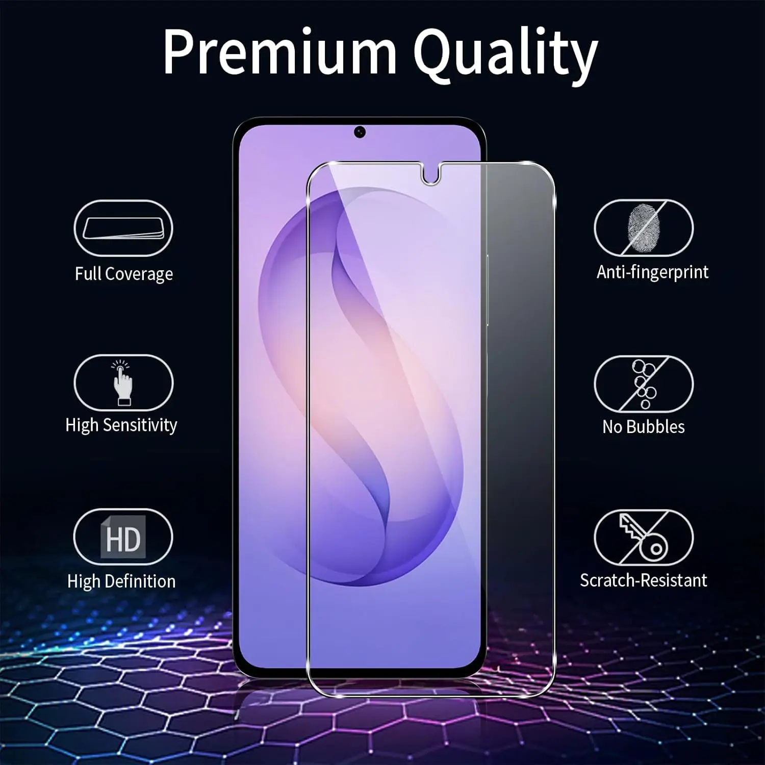 6.9-Inch Premium Tempered Glass Screen Protector