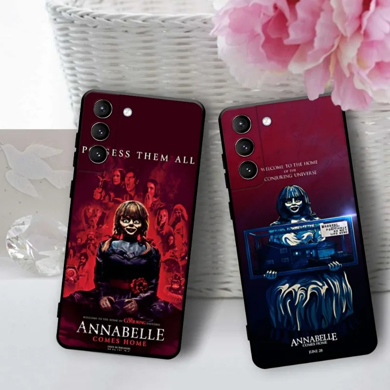 Annabelle Horror Movie Phone Case Per Samsung Galaxy S20 S21 Fe S22 S10 Ultra S9 S8 Samsung Note 20 10 Lite Phone Funda
