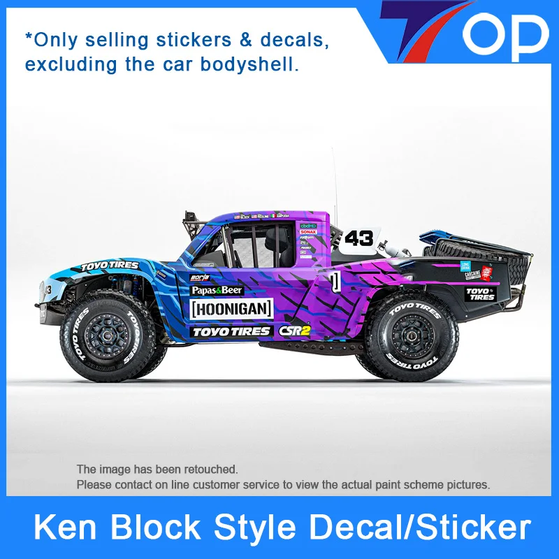 Ken Block Trophy Truck Rc Car Associated Reflex 14R Hoonitruck RTR