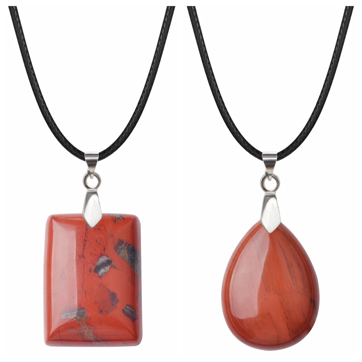 Red Jasper Pencil Pendant Buy online from Om Pooja Shop