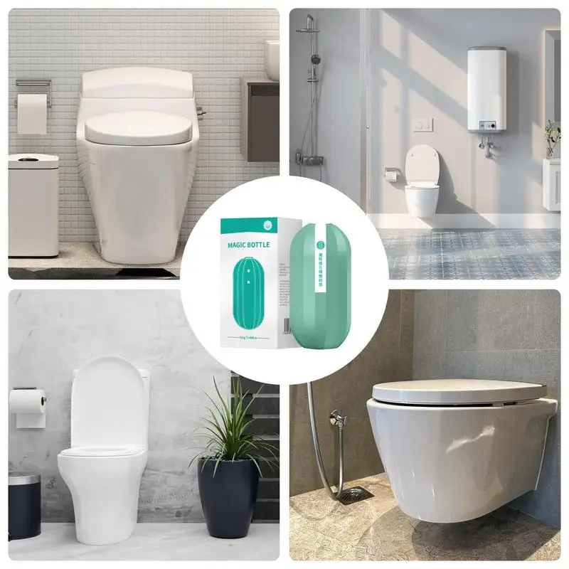 Toilet Bowl Cleaner Long-Lasting Toilet Cleaning Product Bowl Gel Stain Remover Cleaning Gel Bathroom Cleaner Odor