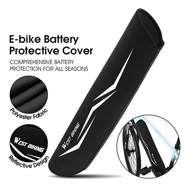 Housse de Protection pour Batterie de vélo électrique, Universel Protection  de Batterie de vélo électrique Standard