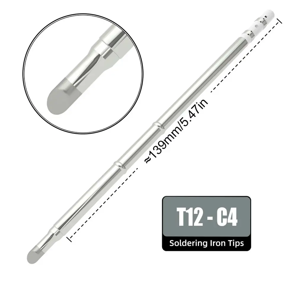 T12 Series Tip for Soldering Iron Replacement Tips Heater Solder Head Weller Electric Welding Equipment Tools Sting Tin Cautin image 13