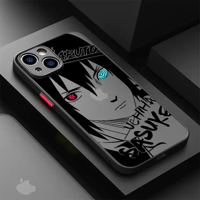 thumbnail image 1 of Anime Cool-N-Narutos Phone Case for Apple iPhone 13 14 Plus 15 Pro Max 11 Pro 12 Mini XR 8 SE 7 6S XS MAX Matte Shockproof Cover, 1 of 5