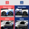 1/32 Nissan Skyline GTR R34 JDM Toy Car Model Diecast Vehicle Miniature Sound & Light Pull Back Collection Gift Children Boy 4
