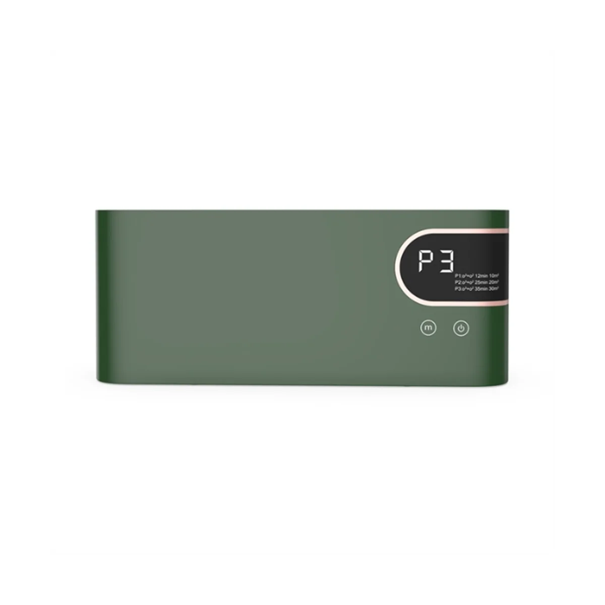 

Generator Air Purifier Disinfector Clean Kitchen Toilet Deodorizer Keep Air and Rechargeable Green