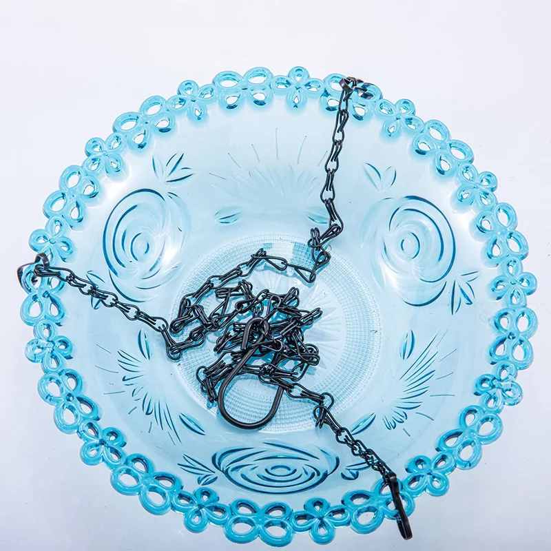 정원 야외용 태양열 새 목욕 분수 3단 벌새 장 물 연못 장식 재미있는 애완동물 용품 선물