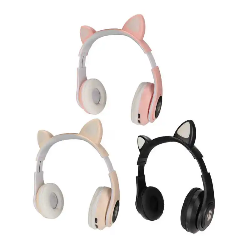 

Милые наушники Bass Cat гарнитура уши для детей