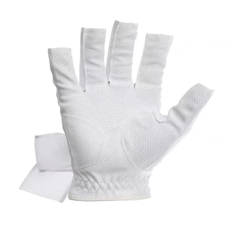 Golf Gloves Golf Glove Open-fingered Lady's Golf Glove Both Hands Fashion Breathable Wear-resistant Golf Supplies