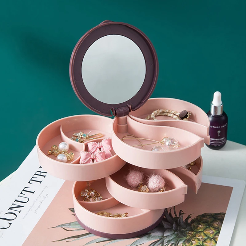 Jewelry Stand Holder Display Tray Multilayer Rotating
