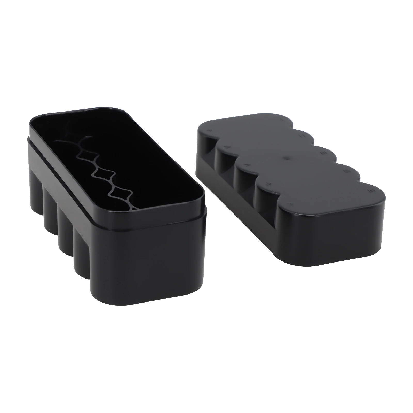 1pc 필름 보관 상자 5/10 롤 필름 롤 보관 홀더 120mm 필름 보호 액세서리용 데스크탑 스탠드 포함