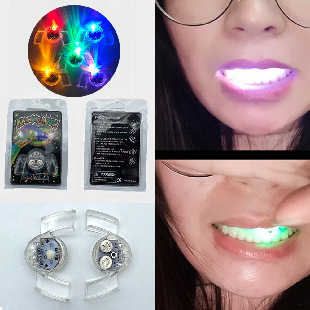 1pc Flashing Flash Brace Mouth Guard Piece Festive Party Favor Supplies 1pc-flashing-flash-brace-mouth-guard-piece-festive-party-favor-supplies