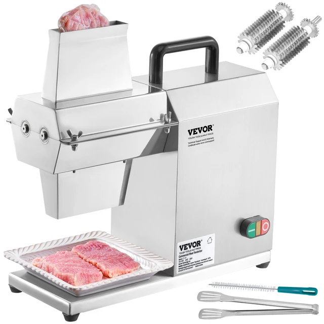 SucceBuy 17 pouces 54 lames attendrisseur de viande Commercial 450W attendrisseur de viande électrique Machine pour porc poulet poisson 1